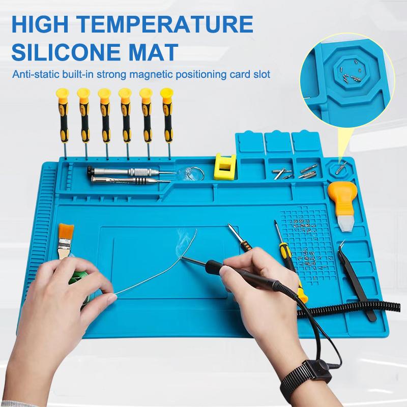 Electronics Repair Training - Tapete de Silicone Antiestático e Resistente