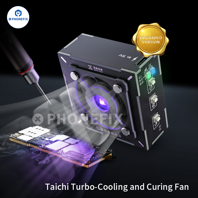 Electronics Repair Training - Qianli MEGA-IDEA turbo resfriamento uv cura