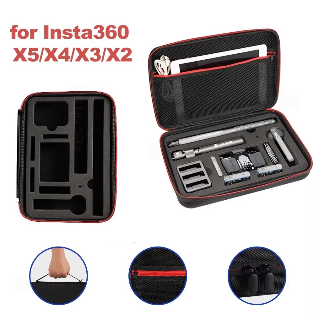 Caixa para insta360 x5 x4 x3 x - Insta360 Camera X3 avaliação e preço